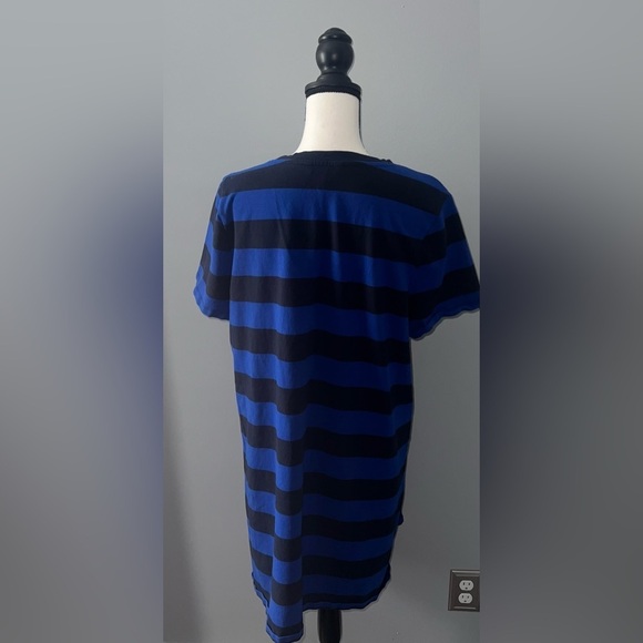 Banana republic- Navy and blue stripe dress - Picture 3 of 6